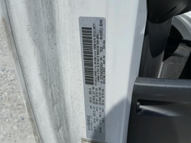 3C6TRVNG2HE524914 - 2017 RAM PROMASTER 白色 照片 10