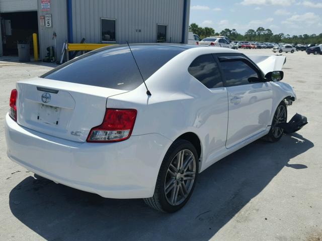 JTKJF5C70C3037893 - 2012 TOYOTA SCION TC 白色 照片 4