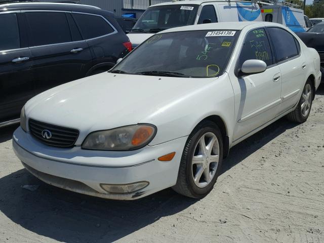 JNKDA31A03T115447 - 2003 INFINITI I35 WHITE photo 2