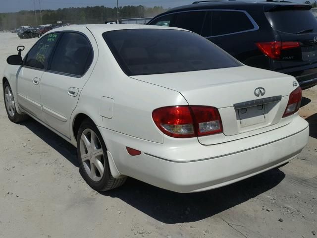 JNKDA31A03T115447 - 2003 INFINITI I35 WHITE photo 3