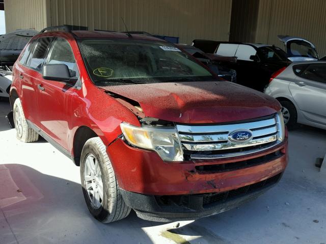 2FMDK36CX7BA55722 - 2007 FORD EDGE SE RED photo 1