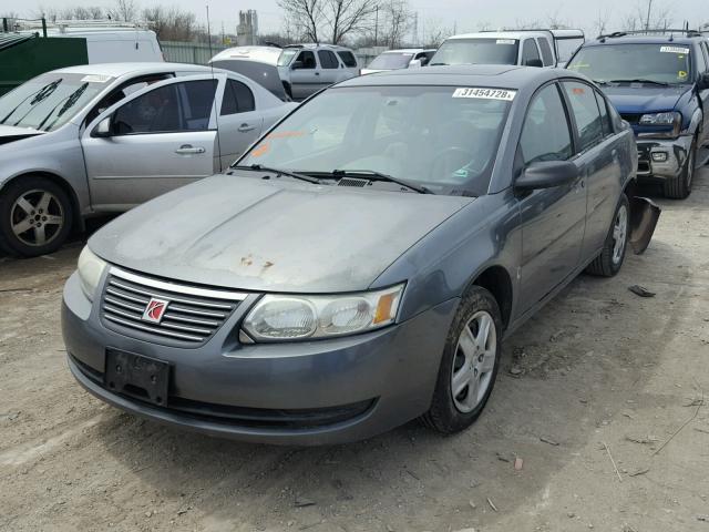 1G8AJ55FX6Z129339 - 2006 SATURN ION LEVEL ნაცრისფერი ფოტო 2