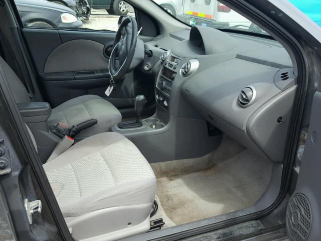 1G8AJ55FX6Z129339 - 2006 SATURN ION LEVEL ნაცრისფერი ფოტო 5