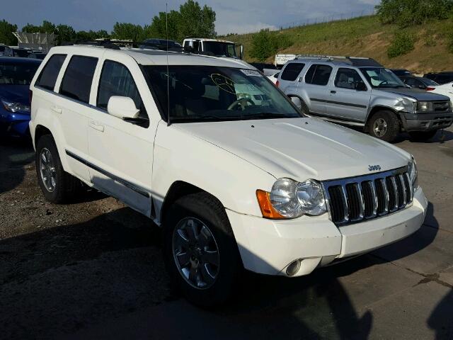 1J8HR58248C212687 - 2008 JEEP GRAND CHER WHITE photo 1