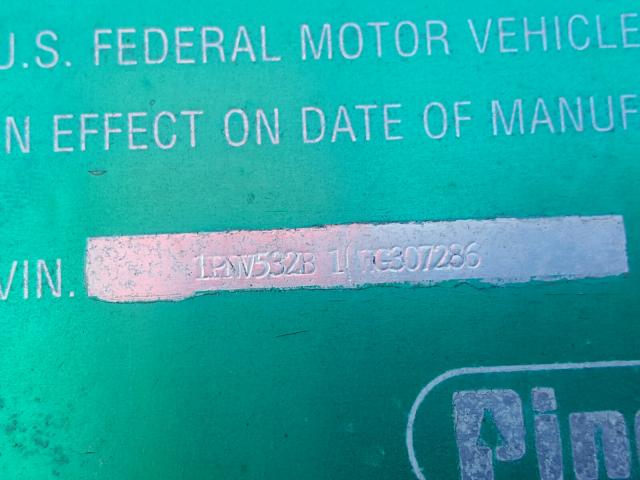 1PNV532B1WG307286 - 1998 PINES TRAILER თეთრი ფოტო 10