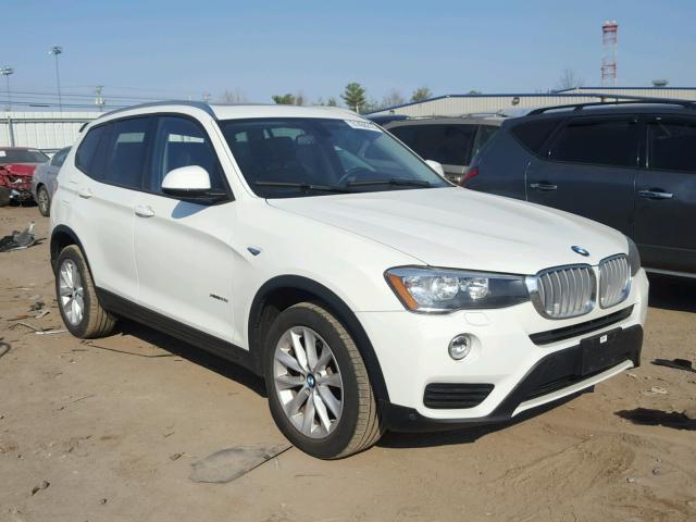 5UXWX9C56G0D79552 - 2016 BMW X3 XDRIVE2 WHITE photo 1