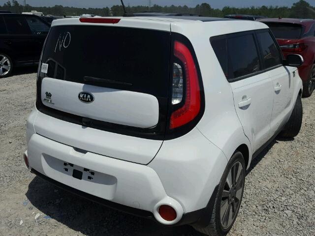 KNDJX3A55E7092006 - 2014 KIA SOUL ! WHITE photo 4