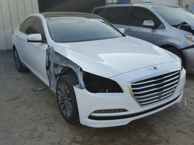 KMHGN4JE8GU126784 - 2016 HYUNDAI GENESIS 3. WHITE photo 1