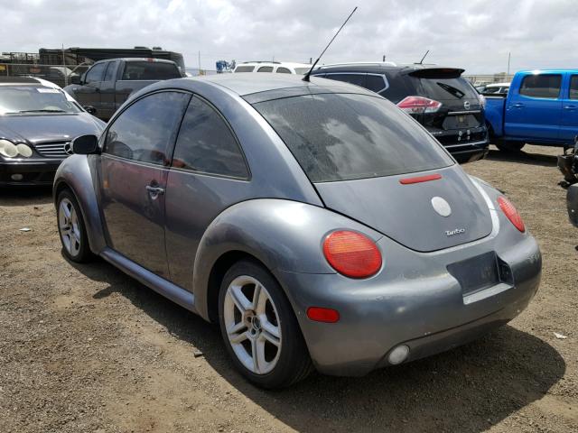 3VWCD31C04M411667 - 2004 VOLKSWAGEN NEW BEETLE 灰色 照片 3