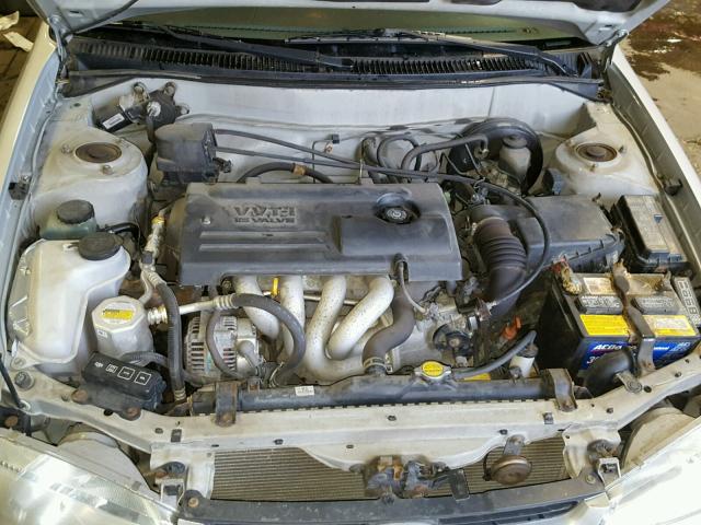 1Y1SK52841Z446888 - 2001 CHEVROLET GEO PRIZM SILVER photo 7