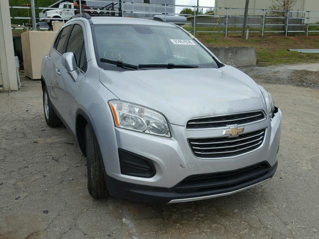 3GNCJLSB8GL158245 - 2016 CHEVROLET TRAX 1LT GRAY photo 1