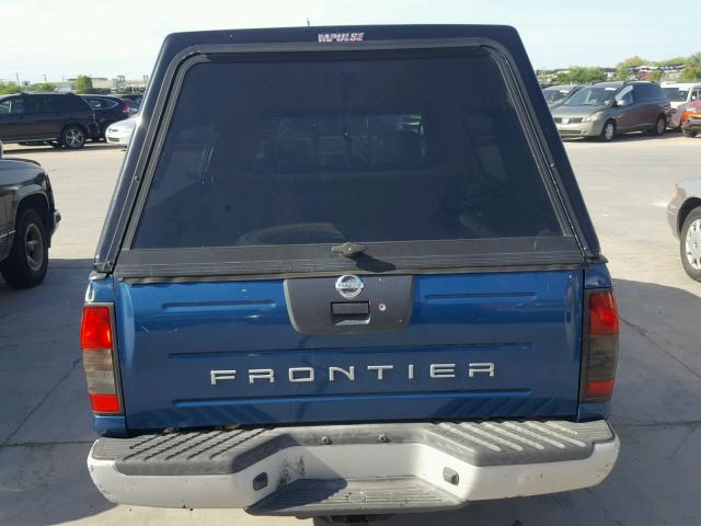 1N6DD26S12C312174 - 2002 NISSAN FRONTIER K TURQUOISE photo 6