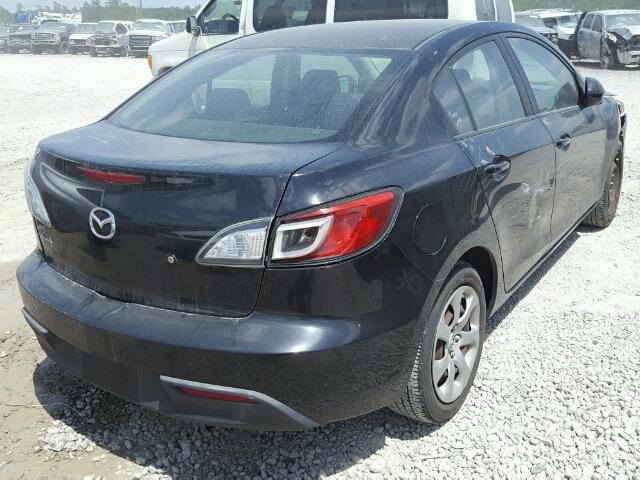 JM1BL1UF6B1412361 - 2011 MAZDA 3 I BLACK photo 4