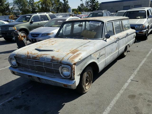 3R22U120767 - 1963 FORD FAIRMONT GRAY photo 2