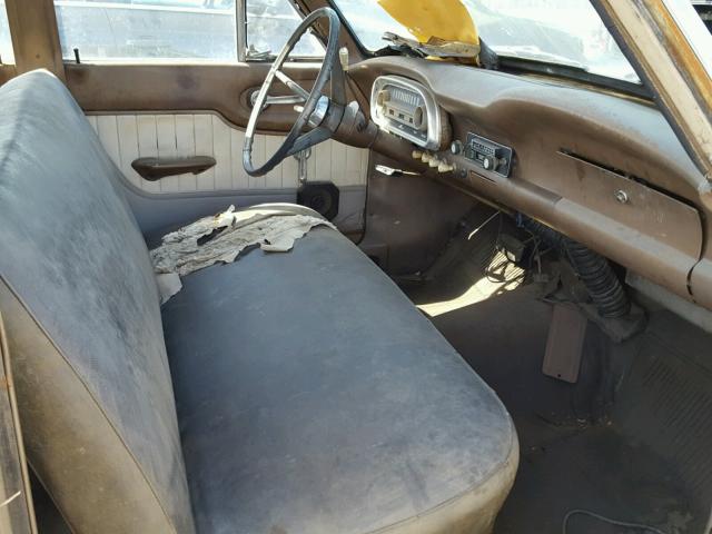 3R22U120767 - 1963 FORD FAIRMONT GRAY photo 5