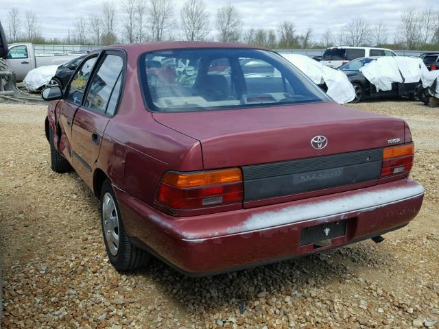 1NXAE09B3RZ162815 - 1994 TOYOTA COROLLA LE 红色 照片 3