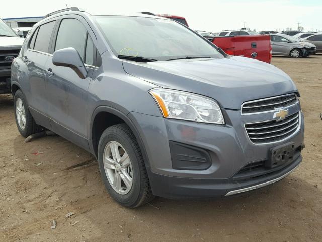 KL7CJRSB4FB104918 - 2015 CHEVROLET TRAX 1LT SILVER photo 1