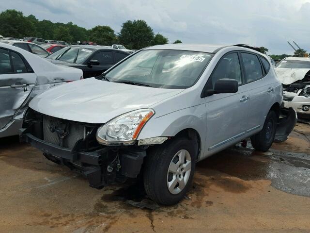 JN8AS5MT7DW525208 - 2013 NISSAN ROGUE S SILVER photo 2