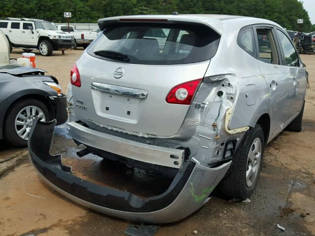 JN8AS5MT7DW525208 - 2013 NISSAN ROGUE S SILVER photo 4