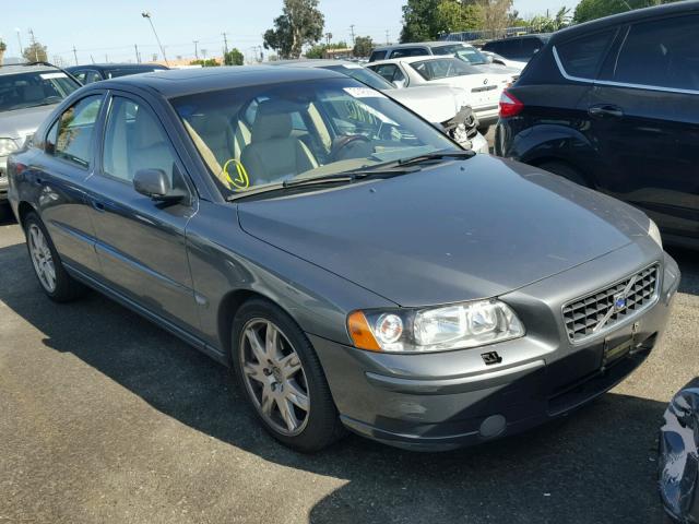 YV1RS592862526581 - 2006 VOLVO S60 2.5T GRAY photo 1