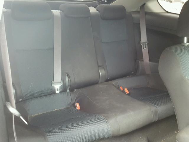 JTKDE177360112451 - 2006 TOYOTA SCION TC შავი ფოტო 6