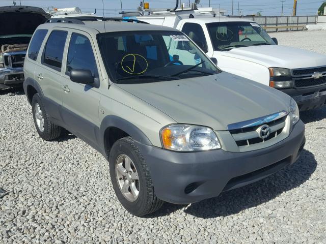 4F2YZ02Z25KM43153 - 2005 MAZDA TRIBUTE I GOLD photo 1