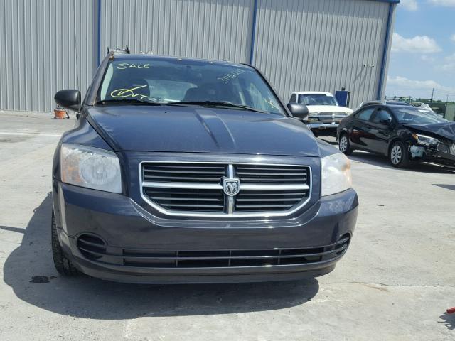 1B3HB48B17D204837 - 2007 DODGE CALIBER SX BLUE photo 9