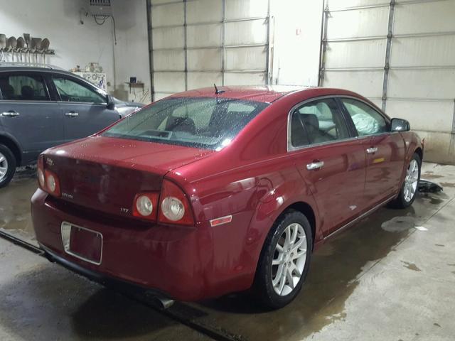 1G1ZK57718F288887 - 2008 CHEVROLET MALIBU LTZ 红色 照片 4