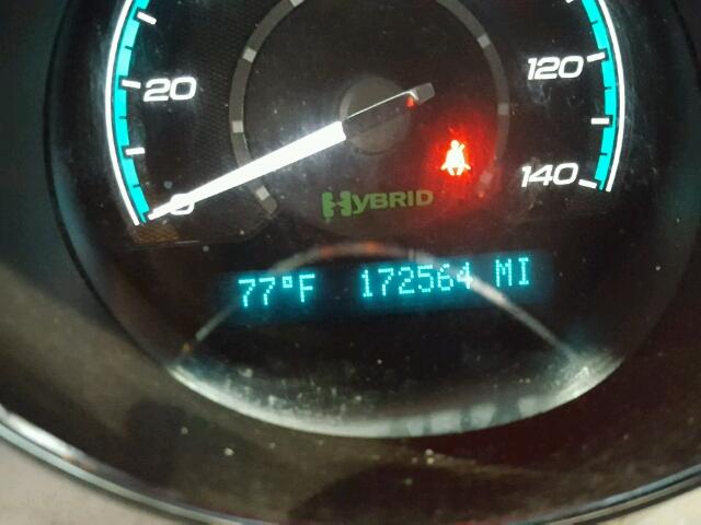 1G1ZF57519F196845 - 2009 CHEVROLET MALIBU HYB 绿色 照片 8