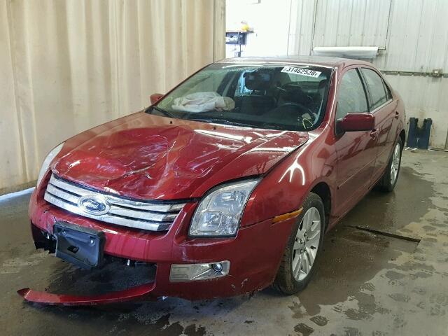 3FAHP08106R216926 - 2006 FORD FUSION SEL RED photo 2