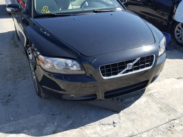 YV1MC67239J071486 - 2009 VOLVO C70 T5 YELLOW photo 9