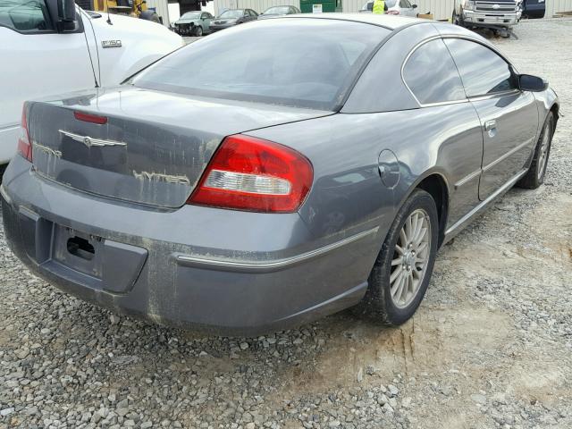 4C3AG52H05E027471 - 2005 CHRYSLER SEBRING LI GRAY photo 4