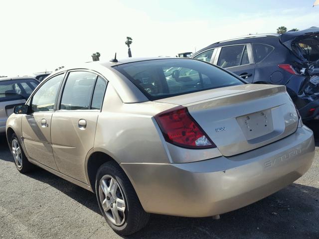 1G8AJ58F57Z156932 - 2007 SATURN ION LEVEL ოქროსფერი ფოტო 3
