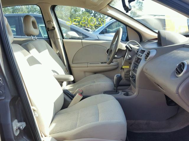 1G8AJ58F57Z156932 - 2007 SATURN ION LEVEL ოქროსფერი ფოტო 5