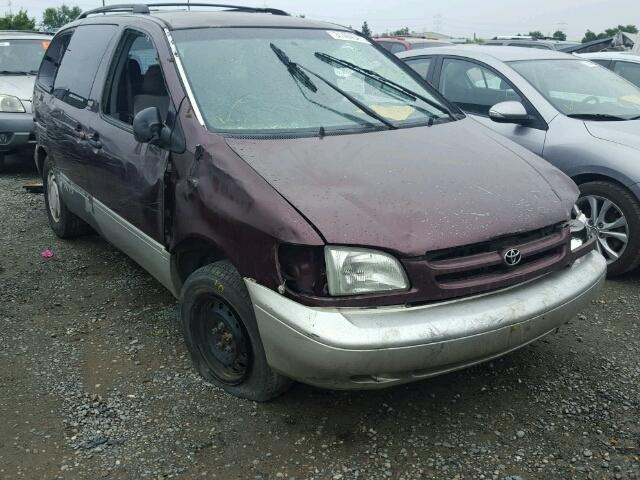 4T3ZF13C5WU065075 - 1998 TOYOTA SIENNA LE BURGUNDY photo 1