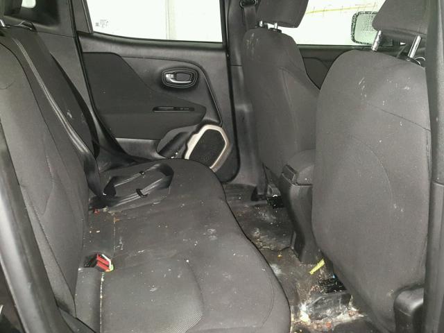 ZACCJBAB4HPF98864 - 2017 JEEP RENEGADE S Սև լուսանկար 6