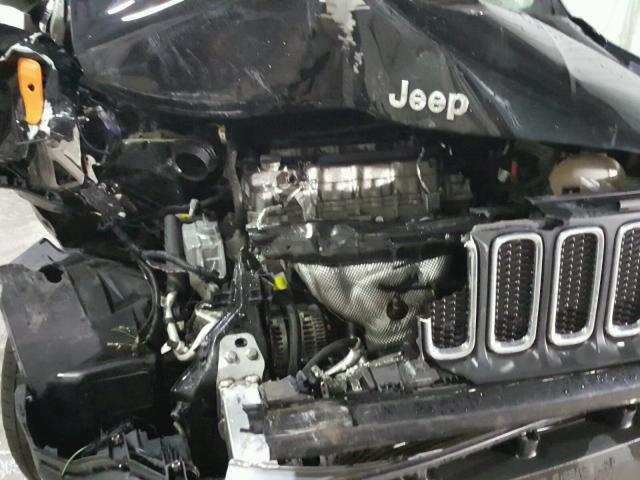 ZACCJBAB4HPF98864 - 2017 JEEP RENEGADE S Սև լուսանկար 7