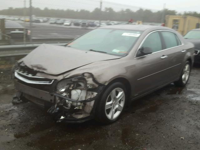 1G1ZB5EB4AF203876 - 2010 CHEVROLET MALIBU LS 灰色 照片 2