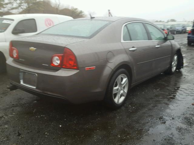 1G1ZB5EB4AF203876 - 2010 CHEVROLET MALIBU LS 灰色 照片 4