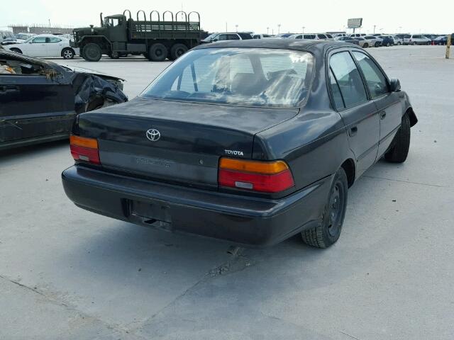 1NXAE04B7RZ166664 - 1994 TOYOTA COROLLA BLACK photo 4