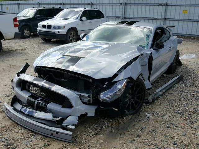 1FA6P8JZ9H5526424 - 2017 FORD MUSTANG SH WHITE photo 2