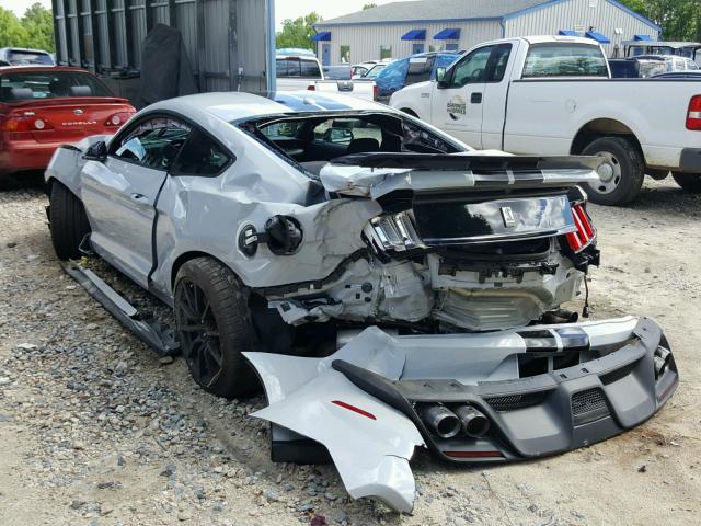 1FA6P8JZ9H5526424 - 2017 FORD MUSTANG SH WHITE photo 3