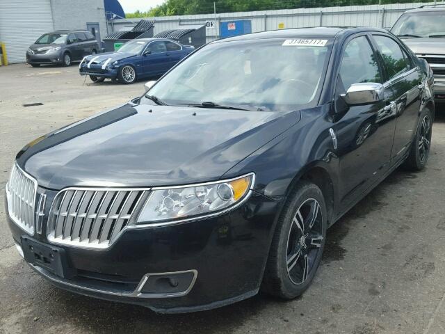 3LNHL2JC1CR816567 - 2012 LINCOLN MKZ AWD BLACK photo 2