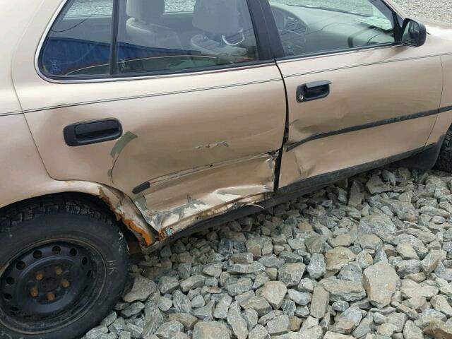 4T1BG12K1TU753652 - 1996 TOYOTA CAMRY DX GOLD photo 9