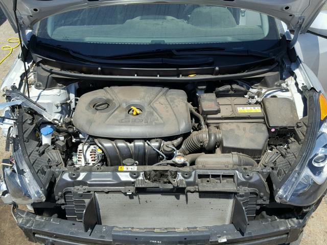 KMHD35LH3GU334397 - 2016 HYUNDAI ELANTRA GT SILVER photo 7