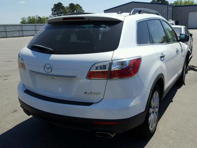 JM3TB2MA7A0224526 - 2010 MAZDA CX-9 WHITE photo 4