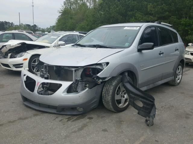 5Y2SL65896Z401133 - 2006 PONTIAC VIBE SILVER photo 2