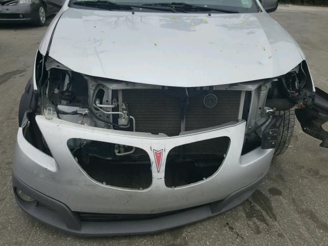 5Y2SL65896Z401133 - 2006 PONTIAC VIBE SILVER photo 9