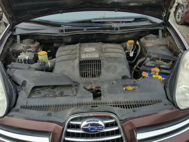 4S4WX85CX64401513 - 2006 SUBARU B9 TRIBECA BROWN photo 7