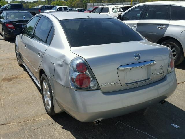 1N4BL11D55C183009 - 2005 NISSAN ALTIMA SE SILVER photo 3